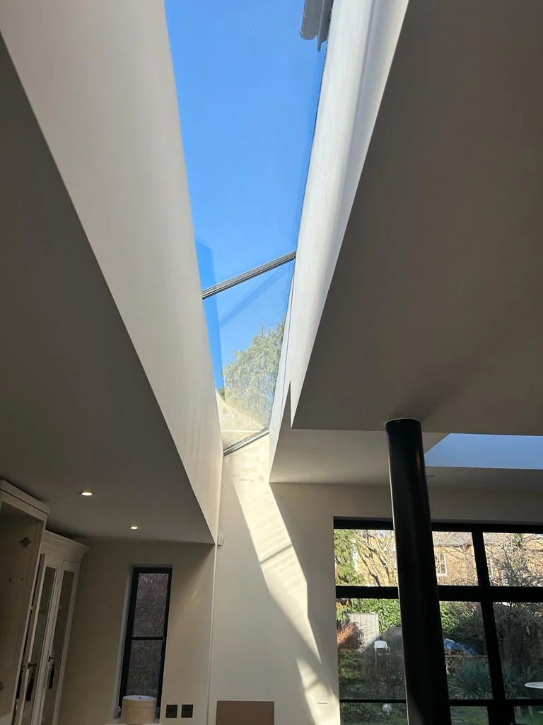 Selected rooflight and skylight installation