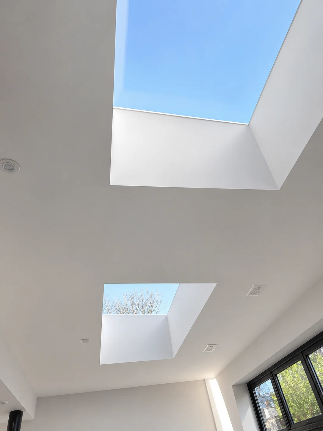 Selected rooflight and skylight installation