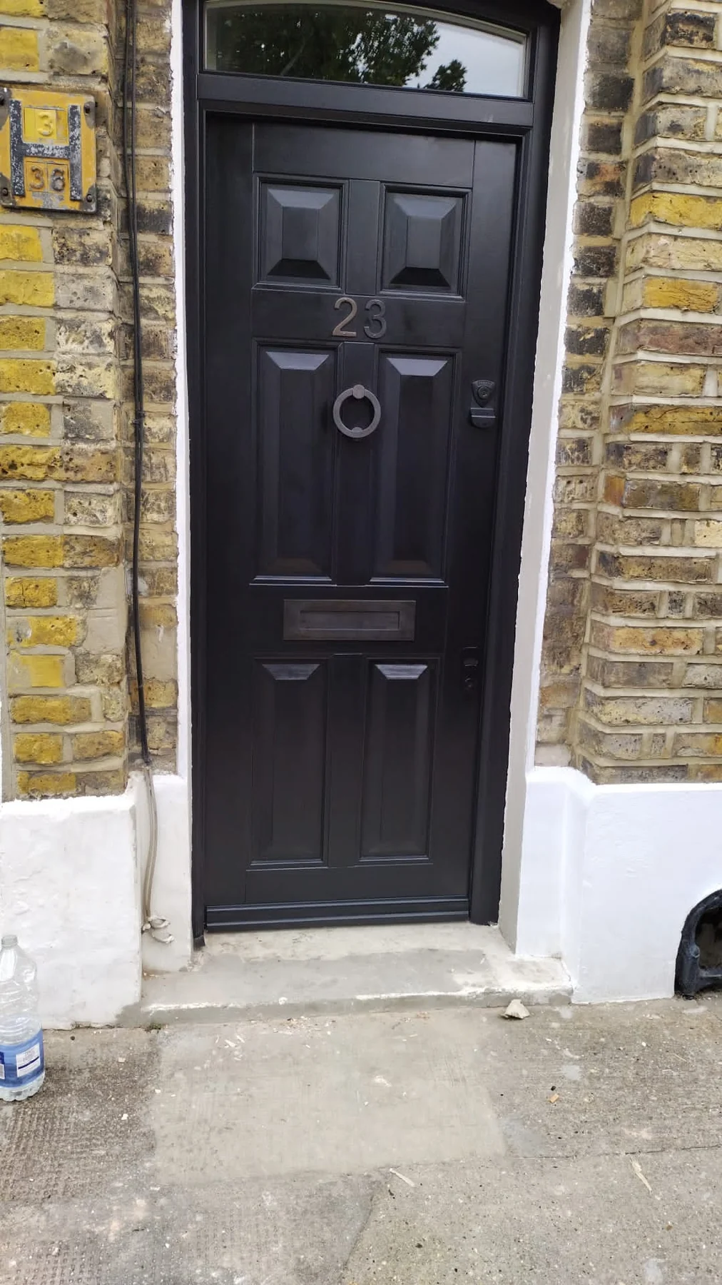 Selected timber window and door installation