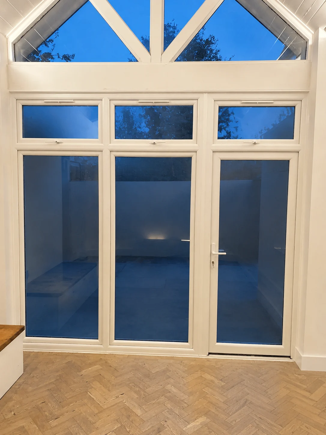 Selected uPVC window and door installation