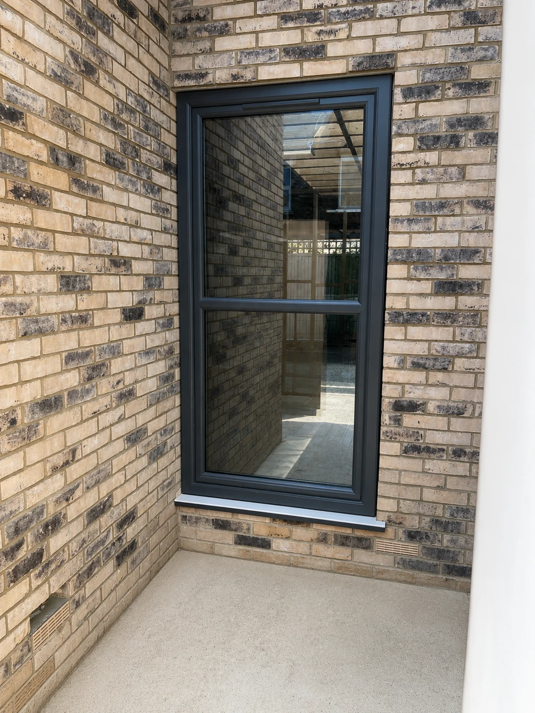 Selected uPVC window and door installation